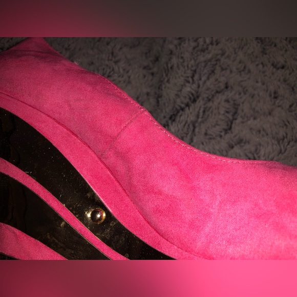 (Read description) Alba Footwear Hot Pink 5” Heels Elisa-1 Fuchsia size 8.5 - Picture 11 of 15